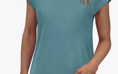 Women’s Cap Sleeve Top for $7.99 shipped!  {Sizes S-3XL}